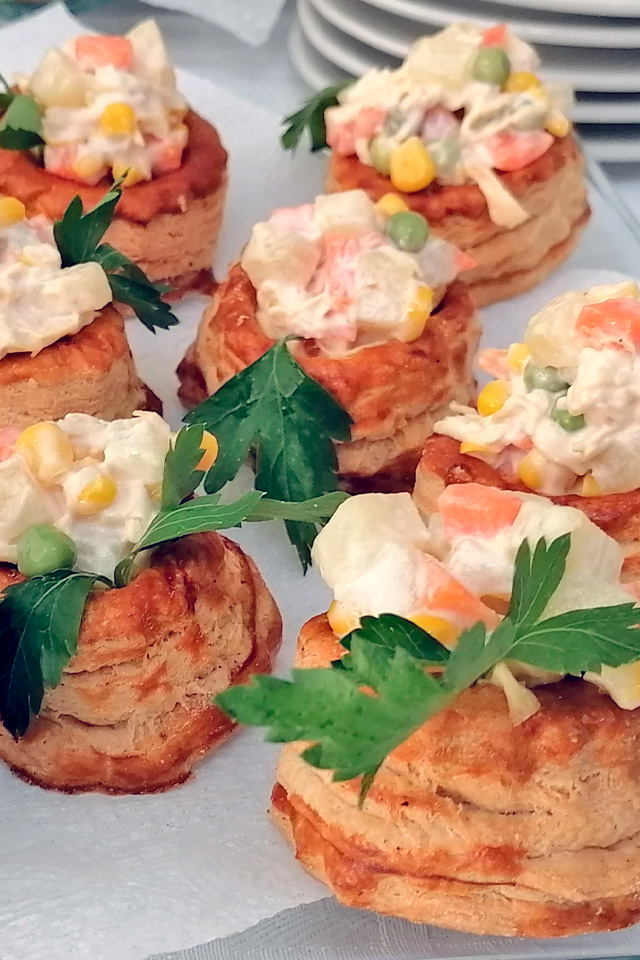 Canapes y bocadillos para eventos